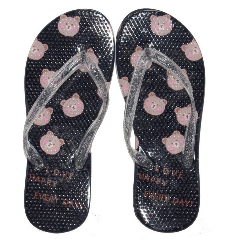 Love Happy Everyday Women's Fashion Summer Beach Flip Flops Slippers Sandals